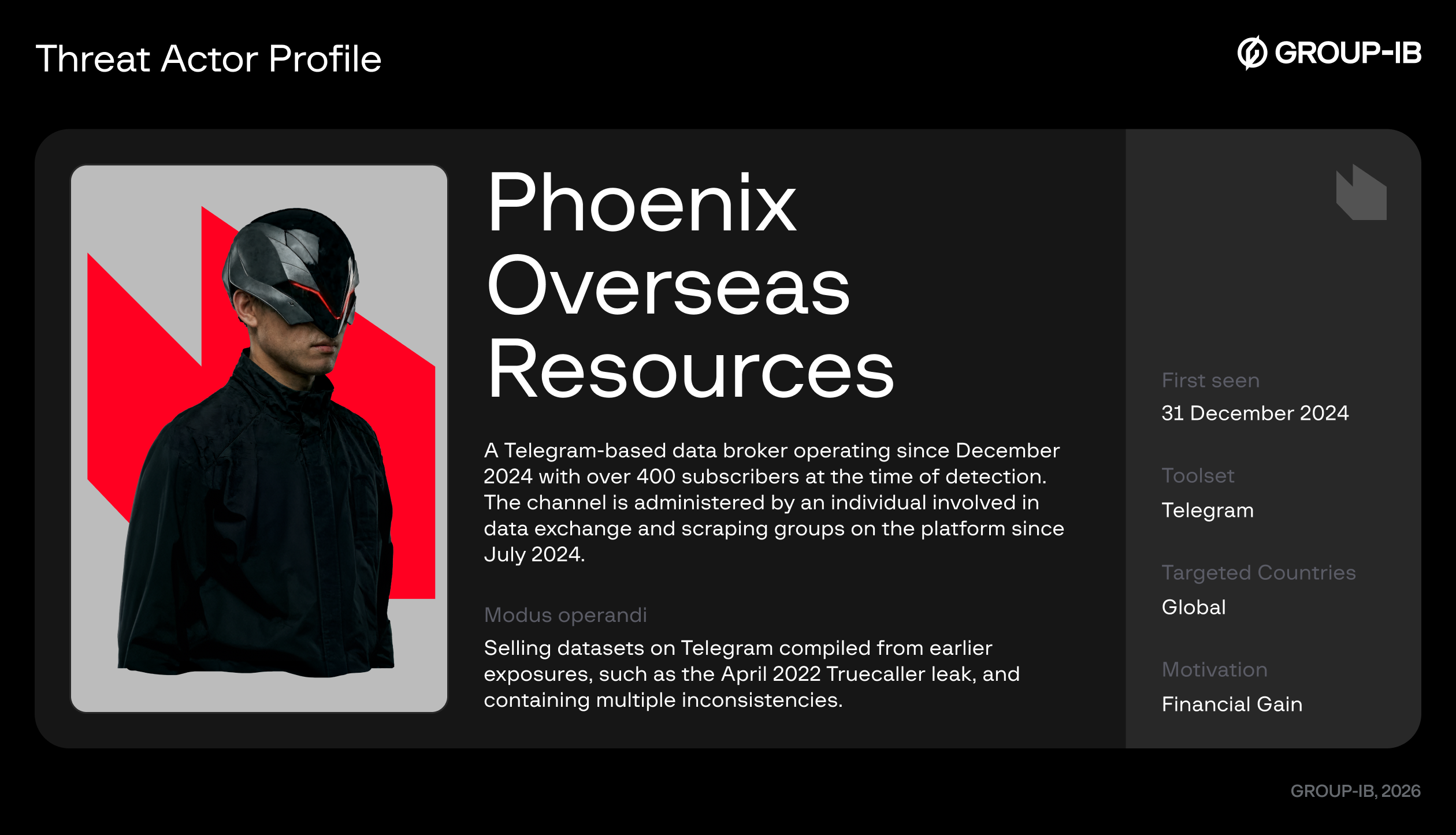 Phoenix Overseas Resources_Threat Actor Profile