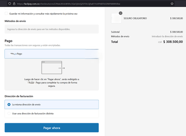 Image 8: Information requested in the above image. Full name, identification number, address, email, name of the bank, bank account number