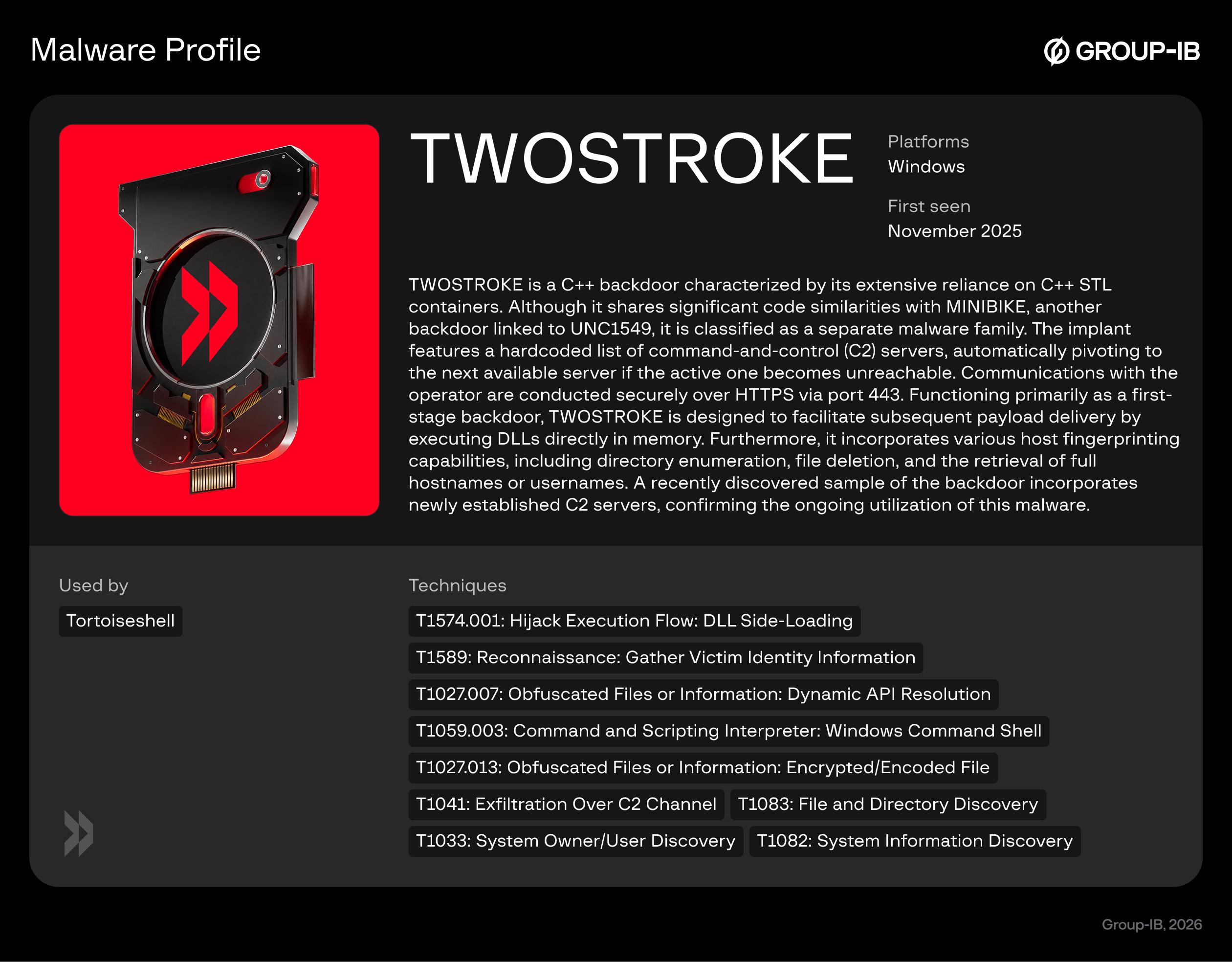 TWOSTROKE_Malware Profile