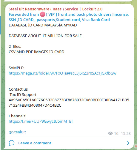 Figure 9: Examples of well-known threat actor groups impersonation