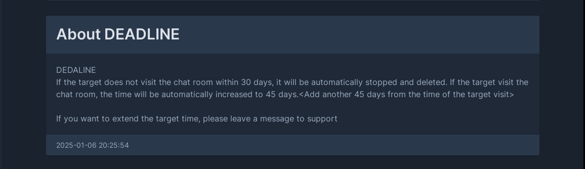 Figure 18. RansomHub's operators note on deadline