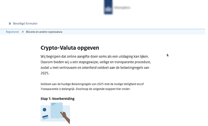 Figure 2, Fake Belastingdienst website in Dutch and translated into English Figure 2, Fake Belastingdienst website in Dutch and translated into English