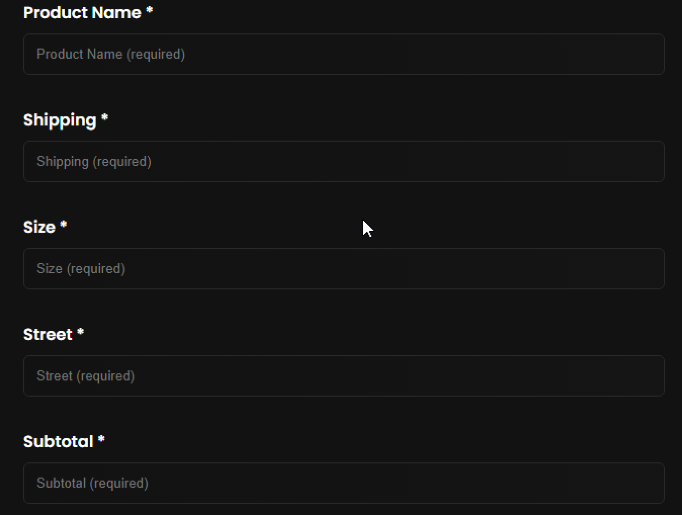 Figure 19. A screenshot of Receiptified’s Fake receipt generator