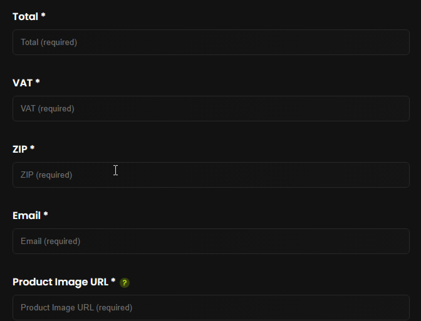 Figure 20. A screenshot of Receiptified’s Fake receipt generator