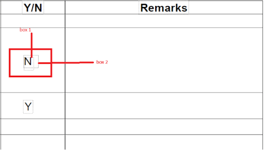 Figure 7. Ink and text annotations viewed in the editing mode of Adobe Acrobat DC.