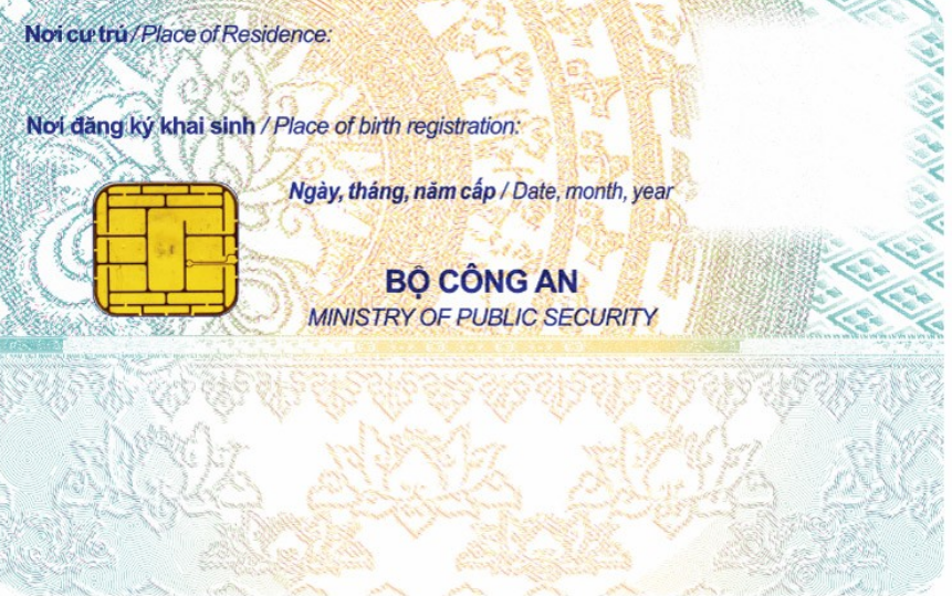 Figure 31. Example of QR Code on Vietnam IC.