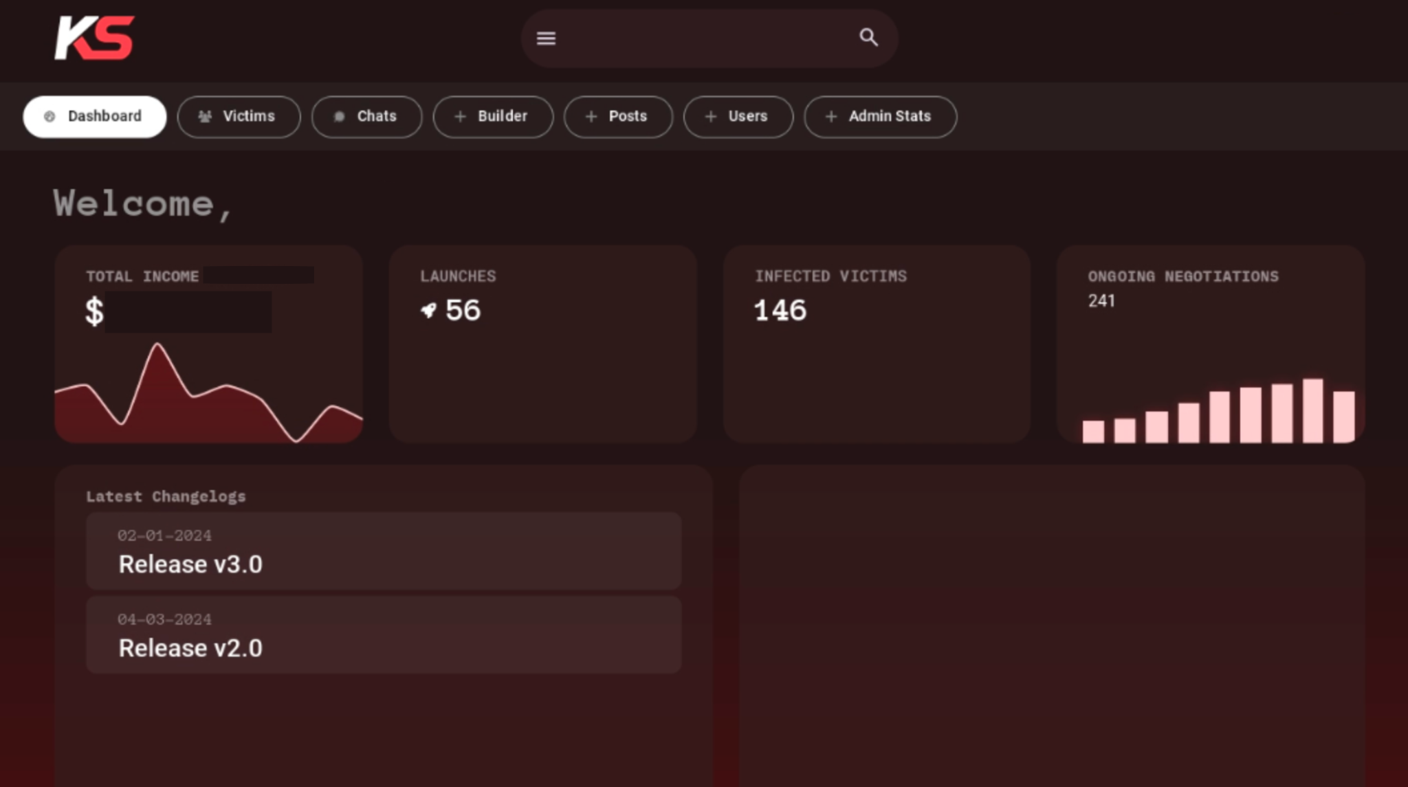 The KillSec 3.0 RaaS affiliate platform. Source: Group-IB.