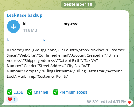 Figure 5: Hacktivist group sensational claim of stealing data borrowed from old famous social network leak who claimed stealing 50M Malaysian citizens database